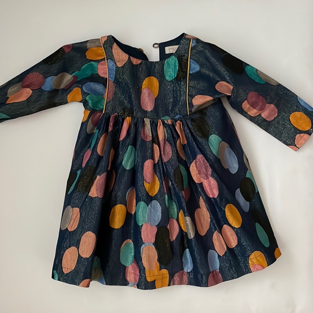 Holiday Pink Chicken dress